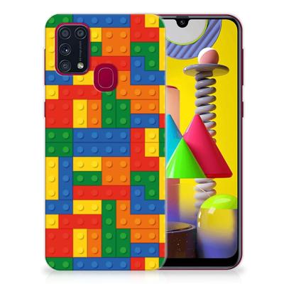 Samsung Galaxy M31 | TPU bumper | Blokken