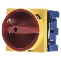 Kraus & Naimer KG64B.T203/01.E Lastscheidingsschakelaar Uitschakelbaar 63 A 1 x 90 ° Rood, Geel 1 stuk(s) - thumbnail