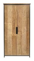 Livingfurn Opbergkast 'Tomar' Teakhout, 195 x 100cm - thumbnail