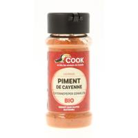Cook Cayennepeper gemalen bio 40 Gram - thumbnail