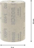 Bosch Accessories EXPERT M480 2608900784 Schuurnetrol Ongeperforeerd Korrelgrootte (num) 400 1 stuk(s) - thumbnail