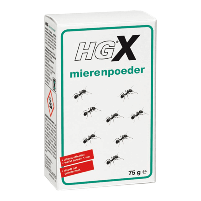 Mierenpoeder hg hgx buiten 75gram