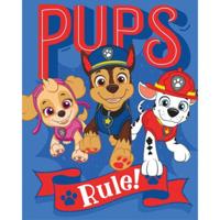 Paw Patrol fleece Pups Rules 130 x 170 cm - thumbnail