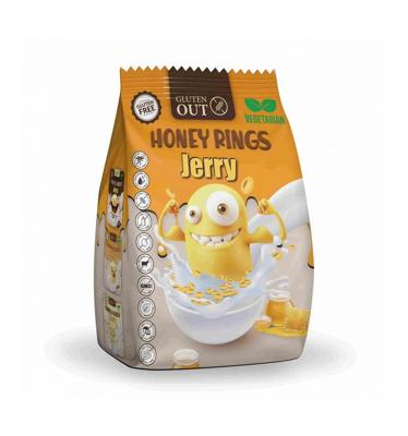 Gluten Out Jerry honey rings glutenvrij 375 Gram