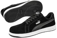 Puma werkschoenen Iconic Suede S1P laag zwart maat 42 - thumbnail