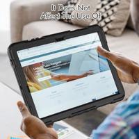 Casecentive Handstrap Pro Hardcase met handvat Galaxy Tab S9 Ultra zwart - thumbnail