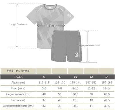 Sportoutfit voor kinderen Go & Win Laska Blauw - Maat: 10 Jaar