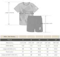 Sportoutfit voor kinderen Go & Win Laska Blauw - Maat: 10 Jaar - thumbnail