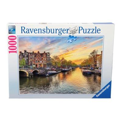 Puzzel Amsterdam grachtenoever