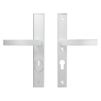 AXA | Veiligheidsbeslag Edge Plus | Smal kruk Blok | PC72 | SKG3 | Anti-kerntrek | Aluminium naturel - thumbnail