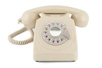 GPO GPO746IVR 746 Desk Phone Rotary Dial Ivory - thumbnail