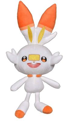 Pokemon pluche: scorbunny 20 cm