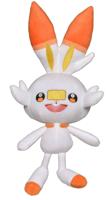 Pokemon pluche: scorbunny 20 cm - thumbnail