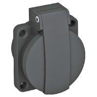 OBO Bettermann 6109873 Aanbouwcontactdoos IP44 Zwart