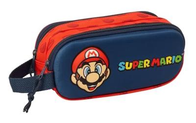 Schoolrugzak Super Mario Rood Marineblauw 21 x 8 x 6 cm