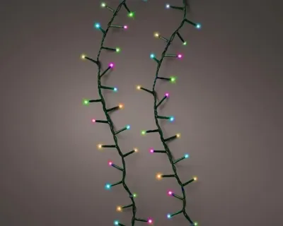 Lumineo kerstverlichting LED Compact Lights 45m, soft multicolor Lumineo kerstverlichting LED Compact Lights 45m, soft multicolor