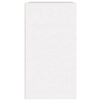 Cosmeticakast 80x40x75 cm bewerkt hout wit - thumbnail