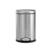 Simplehuman Afvalemmer Rond 4,5 liter (Zilver) - thumbnail