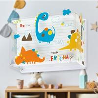 Dalber wandlamp Dinos glow in the dark 31 cm E27 60W wit - thumbnail