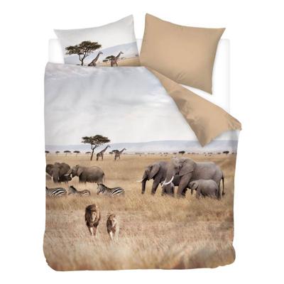 Snoozing - Snoozing African Animals flanel dekbedovertrek Snoozing - Snoozing African Animals flanel dekbedovertrek