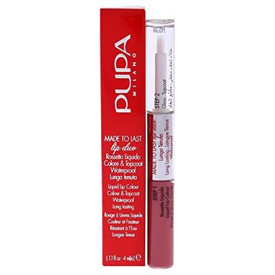 PUPA Made to Last Lip Duo Lipstick Sweet Pink 8ml PUPA Made to Last Lip Duo Lipstick Sweet Pink 8ml