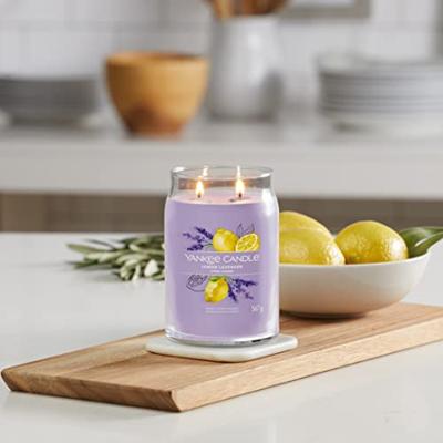 Yankee Candle Lemon lavender signature large jar - thumbnail