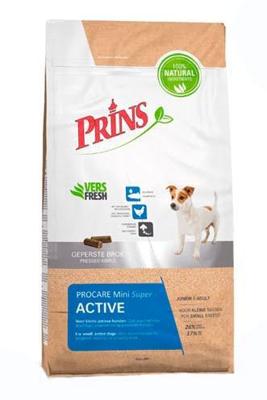 Prins ProCare Mini Super Active hondenvoer 3 kg - thumbnail