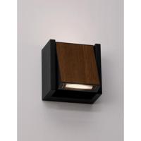 Lyora WandlampKioo zwart met hout - 9136427 - thumbnail