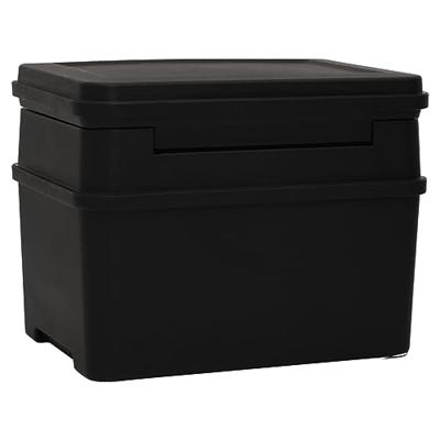 VidaXL Kluis 44x37x34 cm zwart