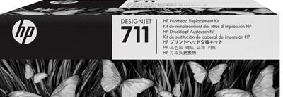 HP Printkop 711 Origineel Zwart, Cyaan, Magenta, Geel C1Q10A HP Printkop 711 Origineel Zwart, Cyaan, Magenta, Geel C1Q10A