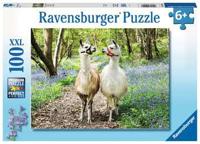 Ravensburger Lama liefde legpuzzel 100 stukjes - thumbnail