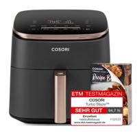Cosori CAF-DC602-KEUR Airfryer 6 l Zwart - thumbnail