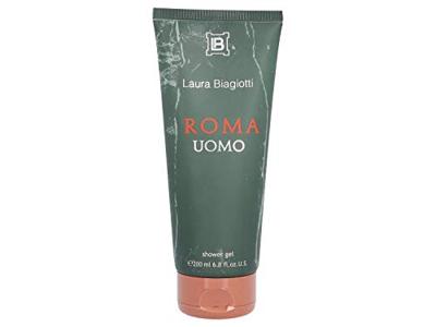 Laura Biagiotti Roma Uomo Shower Gel Unboxed 200ml Douche & bad Laura Biagiotti Roma Uomo Shower Gel Unboxed 200ml Douche & bad