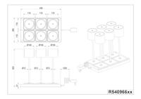 Trio Set van 6 tafellampjesFernandez zwart - R54096632 - thumbnail