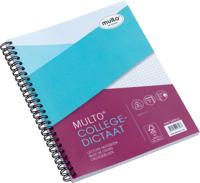 Multo collegedictaat ft 16,5 x 21 cm, geruit 5 mm, 17-gaats - thumbnail