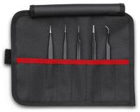 Knipex ESD Universele Pincetten-Set | ESD | 5-Delig - 92 00 01 ESD - thumbnail