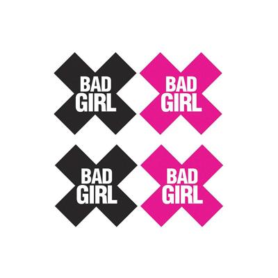 Tepelpads Peekaboo Bad Girl Één maat