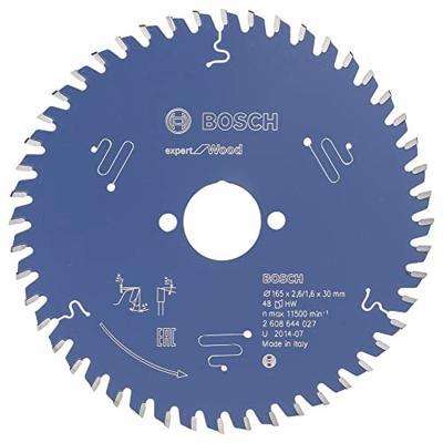 Bosch Accessories Expert for Wood 2608644027 Cirkelzaagblad 165 x 30 x 1.6 mm Aantal tanden: 48 1 stuk(s) Bosch Accessories Expert for Wood 2608644027 Cirkelzaagblad 165 x 30 x 1.6 mm Aantal tanden: 48 1 stuk(s)