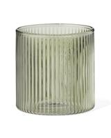 HEMA Glas Voor Geurkaars XS Ribbel Lichtgroen (groen) - thumbnail