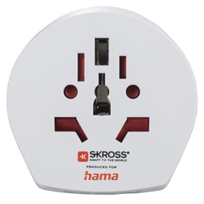 Hama | World Travel Pro Light USB Travel Adapter 3 Pins, 2 x USB