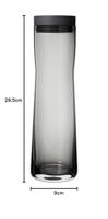 Blomus Splash Waterkaraf zwart 1L - thumbnail