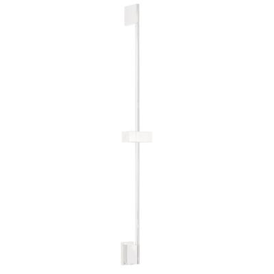 Tres Selection glijstang 76 cm met watertoevoer vierkant wit mat