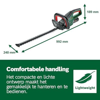 Bosch Home and Garden UniversalHedgeCut 18-50 Heggenschaar Accu Zonder accu 18 V Li-ion