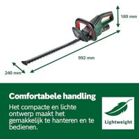 Bosch Home and Garden UniversalHedgeCut 18-50 Heggenschaar Accu Zonder accu 18 V Li-ion - thumbnail