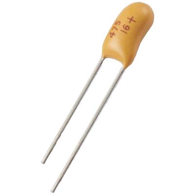 Suntan TS19001V4R7MSB0A0R Tantaalcondensator Radiaal bedraad 2.54 mm 4.7 µF 35 V 20 % 1 stuk(s) Suntan TS19001V4R7MSB0A0R Tantaalcondensator Radiaal bedraad 2.54 mm 4.7 µF 35 V 20 % 1 stuk(s)