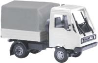 Busch 42250 H0 Vrachtwagen Multicar M26 met laadbak en dekzeil - thumbnail