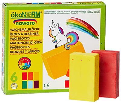 ÖkoNORM Wax blocks nawaro - unicorn - 6 stuks