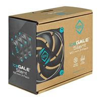 Iceberg Thermal IceGALE Silent PC-ventilator Zwart - thumbnail