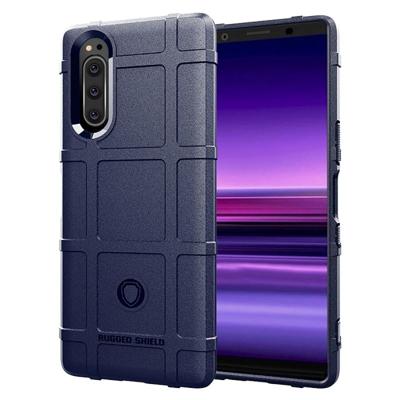 Volledige dekking schokbestendig TPU Case voor Sony Xperia XZ5 (blauw)