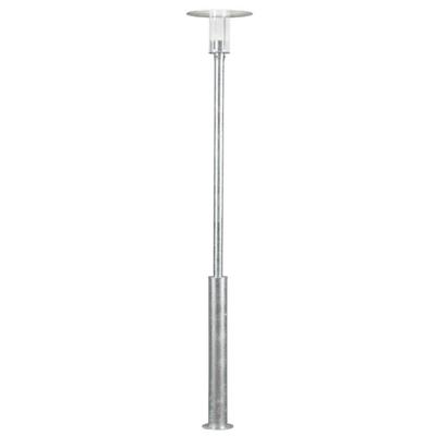 KonstSmide Staande buitenlampMode 220cm zinkgrijs - 703-320